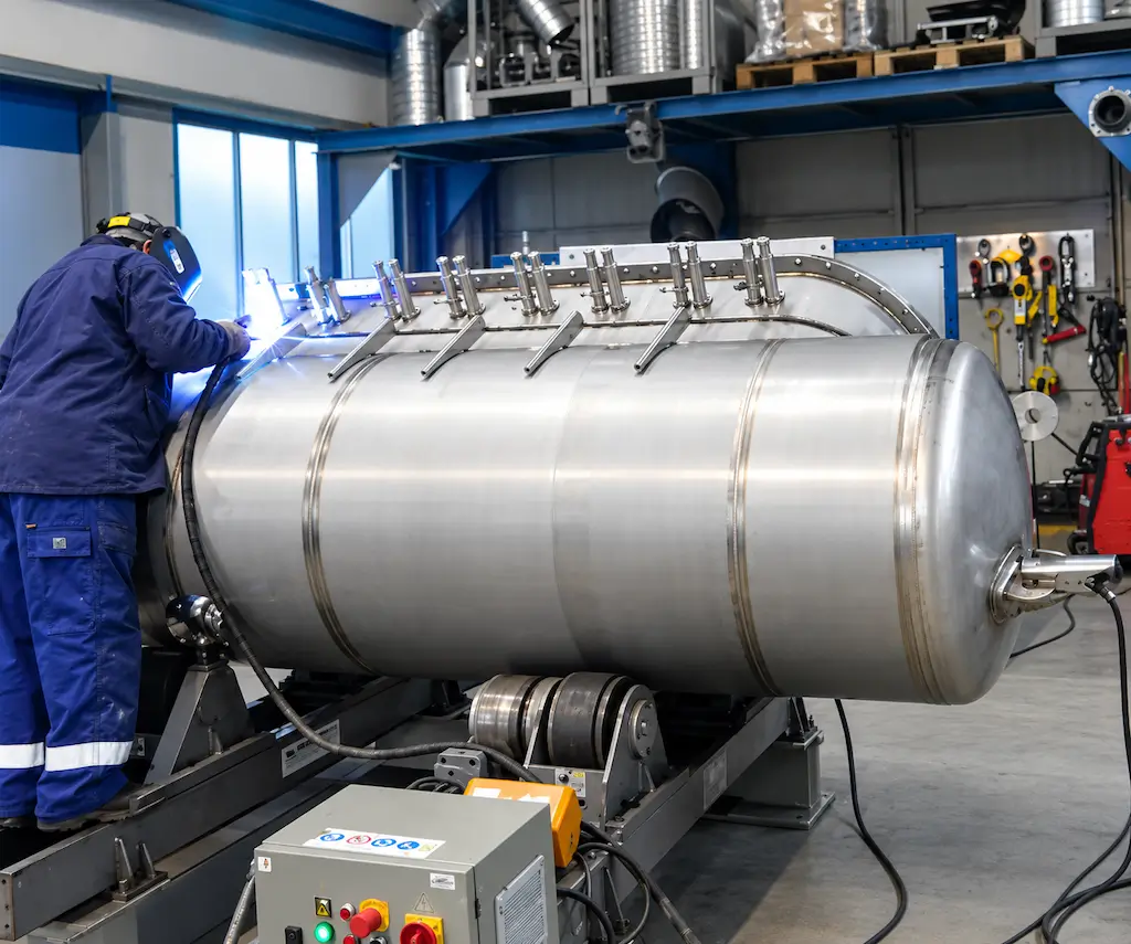 Production of an industrial filtration system at AVN